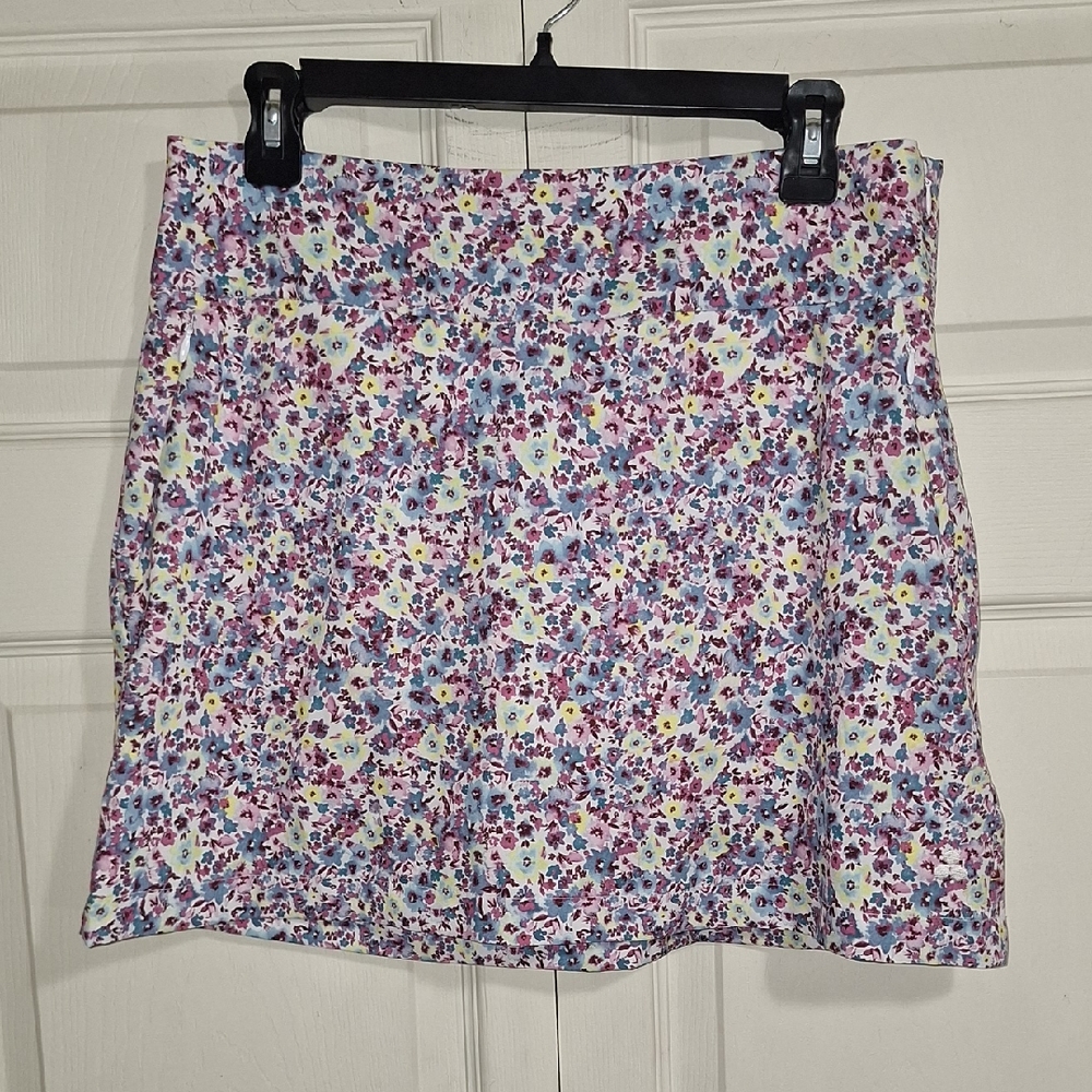 Tek Gear Floral Mini Skirt - Multicolor - M